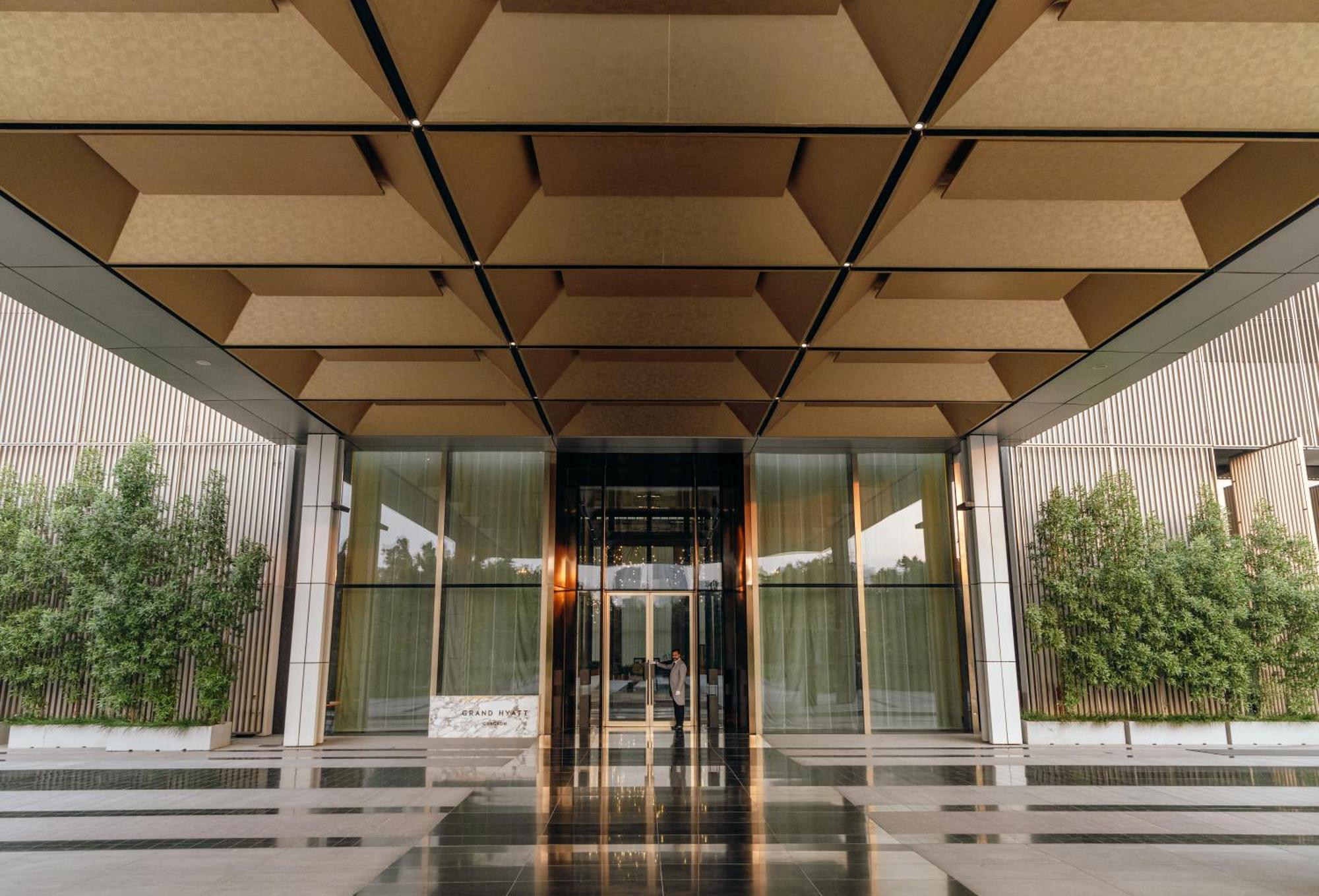 Grand Hyatt Gurgaon Hotell Exteriör bild